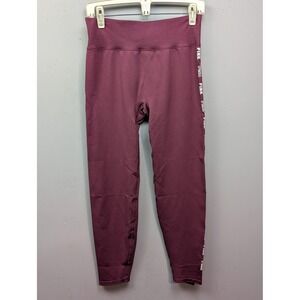 PINK Active Leggings Womens Large High Rise Seamless‎ Yoga Athletic Gym Workout